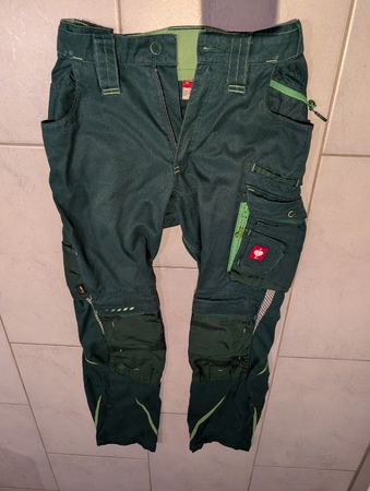 Engelbert Strauss Arbeitshose 2020 Grün Gr. 90 - Top Zustand