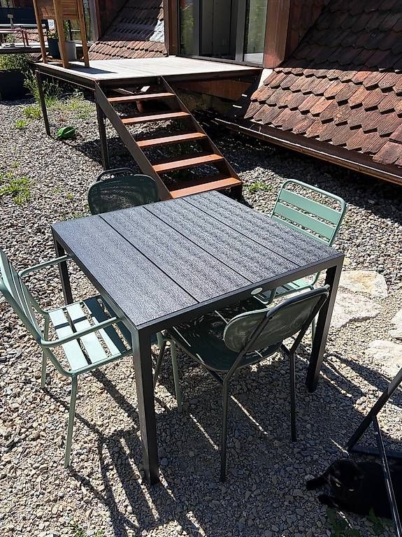 Tavoli: Gartentisch MADERUP Jysk 90x90cm – Usato da Wettingen venduto da Checco2202