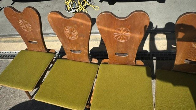 Chaises: 2 SEDIA ENGADINA ANNI 60 – D'occasion à Davesco-Soragno par kappas 4