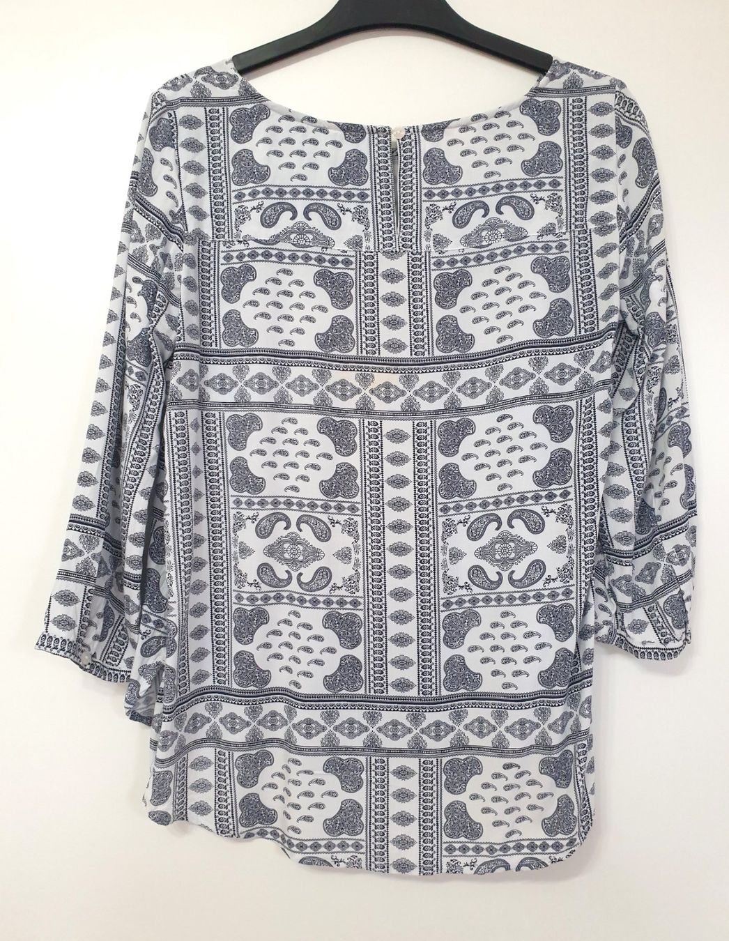 Tom Tailor Camicette: Tom Tailor Damen Bluse Grösse 36 - navy weiss – Usato da Oetwil an der Limmat venduto da dhantal 8
