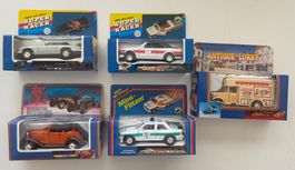 Lot 5 voitures - Super Racer, Mini-Flitzer, Old Timer & A...