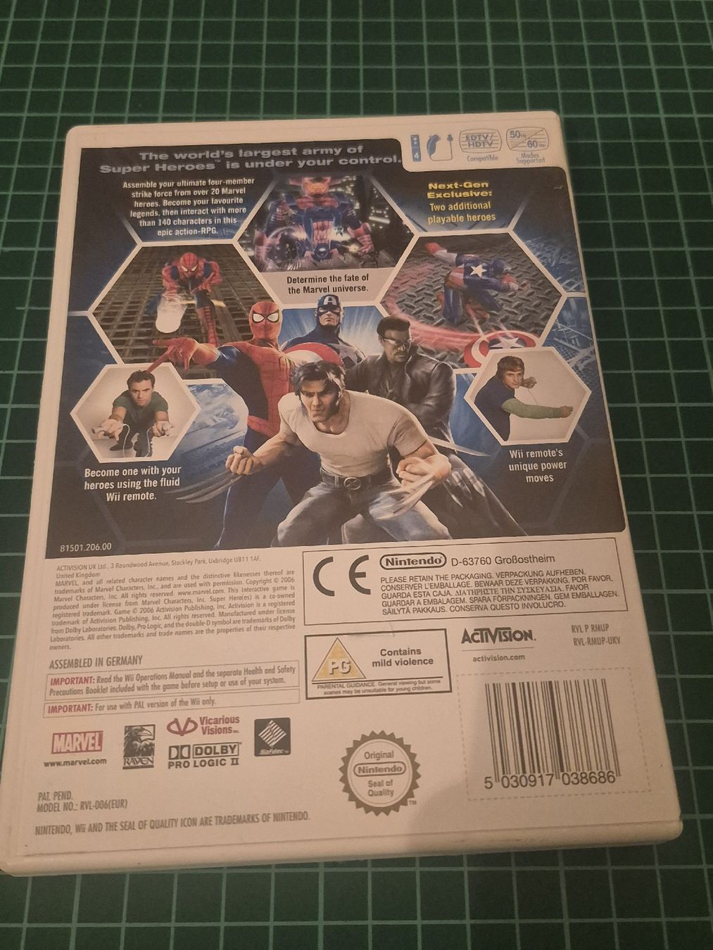 Nintendo Giochi: Marvel Ultimate Alliance - Nintendo Wii - TESTED Working! – Usato da Meyrin venduto da Retro-GZ 4