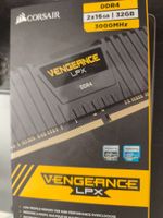 DDR4 RAM: VENGEANCE LPX 32GB (2 x 16GB), 3000 MHz, CL15