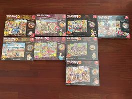 3x WASGIJ? Puzzles von Jumbo mit jeweils 1'000 Teilen