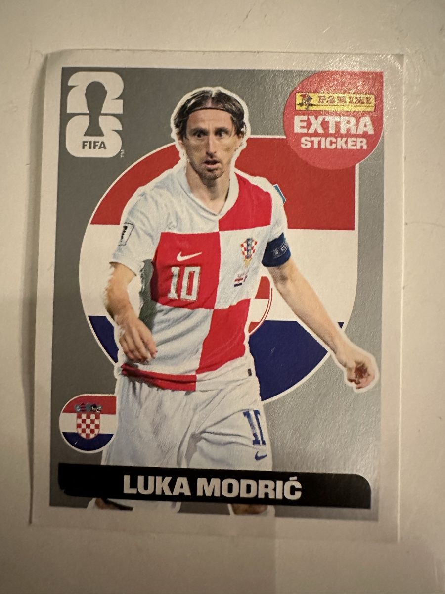 Panini Carte collezionabili: Panini Extra Luka Modric Silver – Nuovo (secondo la descrizione) da Boppelsen venduto da Hello_Sun