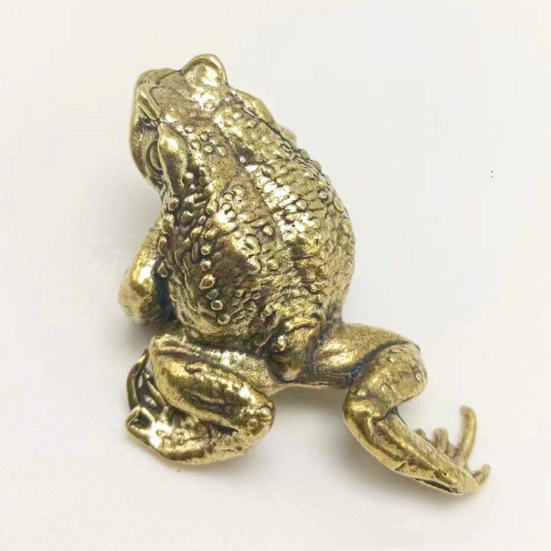 Statuette: Kröte Frosch aus Messing – Nuovo (secondo la descrizione) da Uerkheim venduto da Kaufoption 7