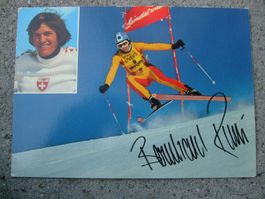 BERNHARD RUSSI (CH) SKISTAR AUTOGRAMMKARTE