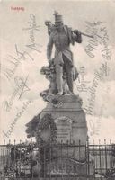 Ansichtskarte VIELE UNTERSCHRIFTEN 1912