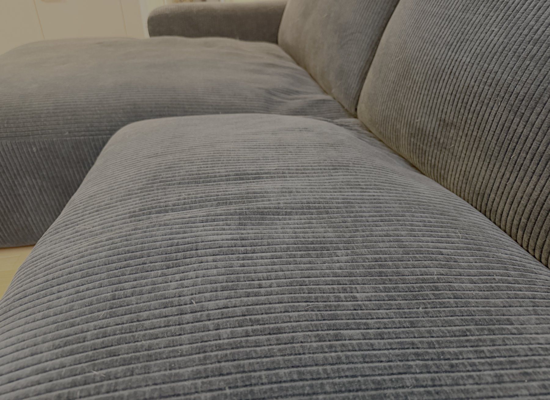 Sofas: Ecksofa Grün 254 × 161 × 80 cm – D'occasion à Basel par abd_6s7f 7