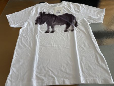 Wild Animals Oversize- T-Shirt Esel weiss Grösse XS neu mit