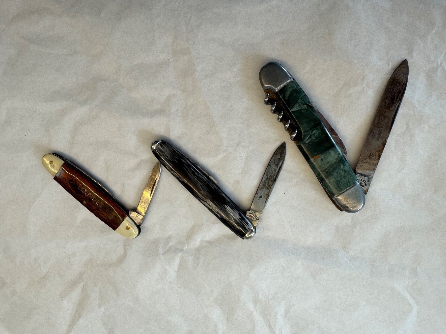 Coltelli tascabile: Taschenmesser Konvolut – Usato da Kestenholz venduto da Sackmesser67 2