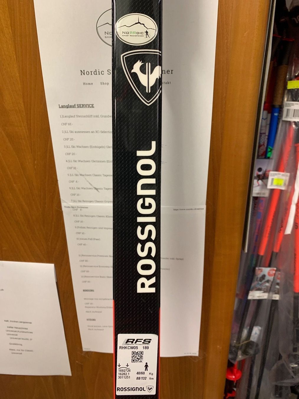 Rossignol Sci: Langlaufski Klassisch Fell – Nuovo e nell'imballaggio originale da Egnach venduto da Rechi8 2