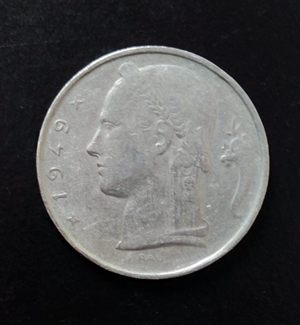 Alle Münzen: 5 Francs Münze Belgien 1949 – Gebraucht aus Lenzburg von Dani_Lenzburg 1