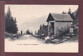 Oratoire à la MONTAGNE // pli d'angle //