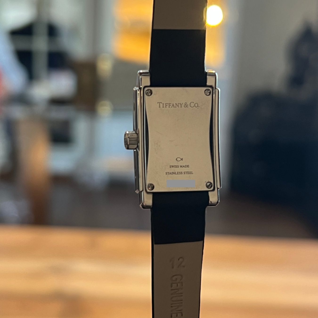 Tiffany & Co. Orologi: Tiffany & Co Gallery Diamond Bezel – Usato da Carouge GE venduto da Watchaser 4