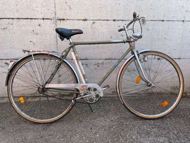 Vélo Pliant Vintage Bickerton Années 70 - 3 Vitesses - Aluminium Blanc - TBE