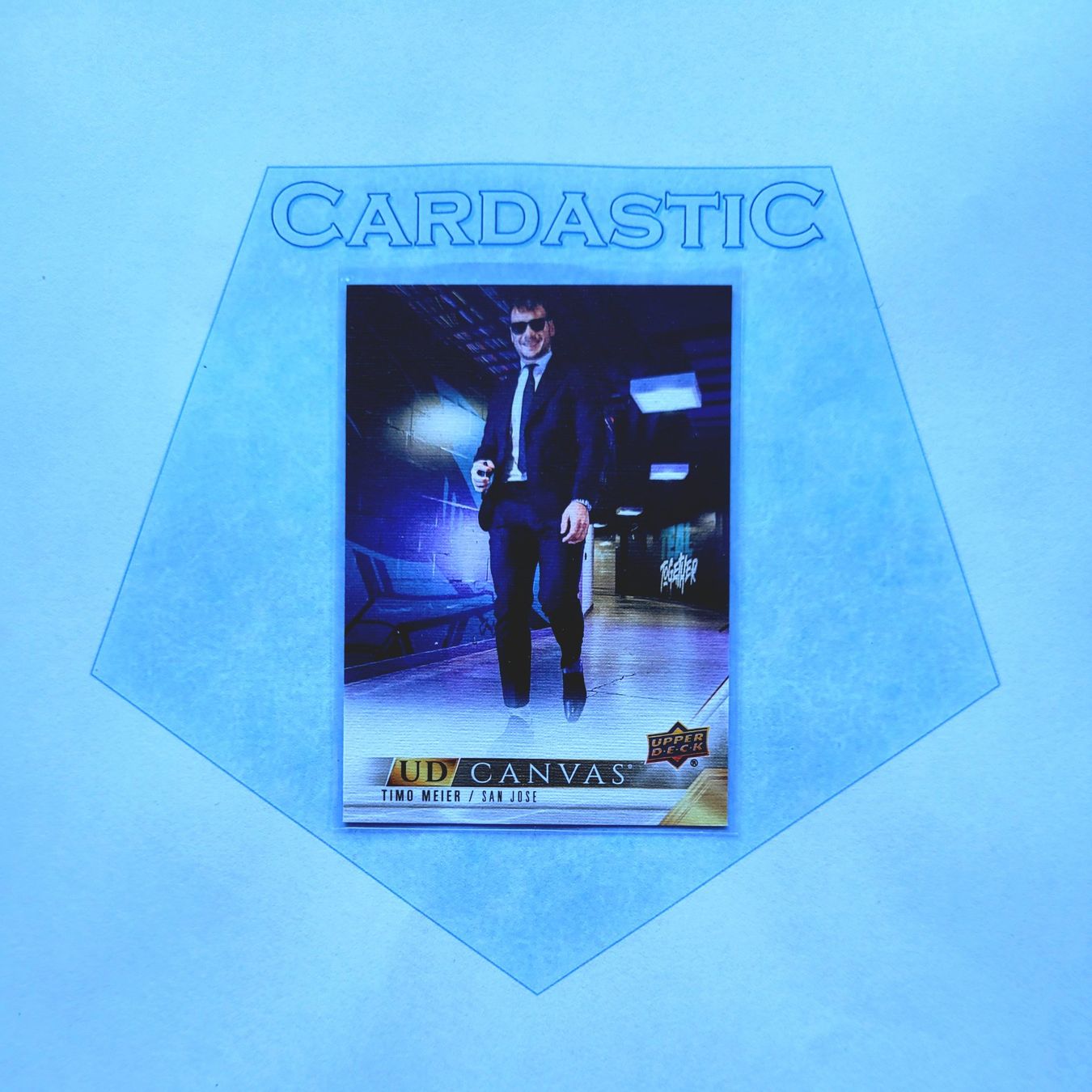 NHL Carte collezionabili: Timo Meier NHL 2022-23 Upper Deck Canvas – Usato da Laufen venduto da Cardastic