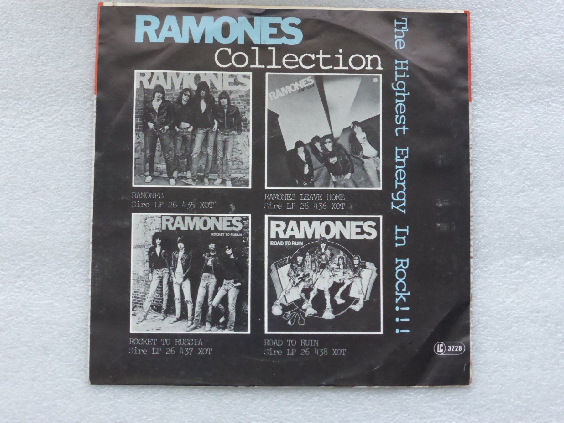 Dischi in vinile: Vinyl Single   RAMONES – Usato da Küssnacht am Rigi venduto da Mondkinder 3