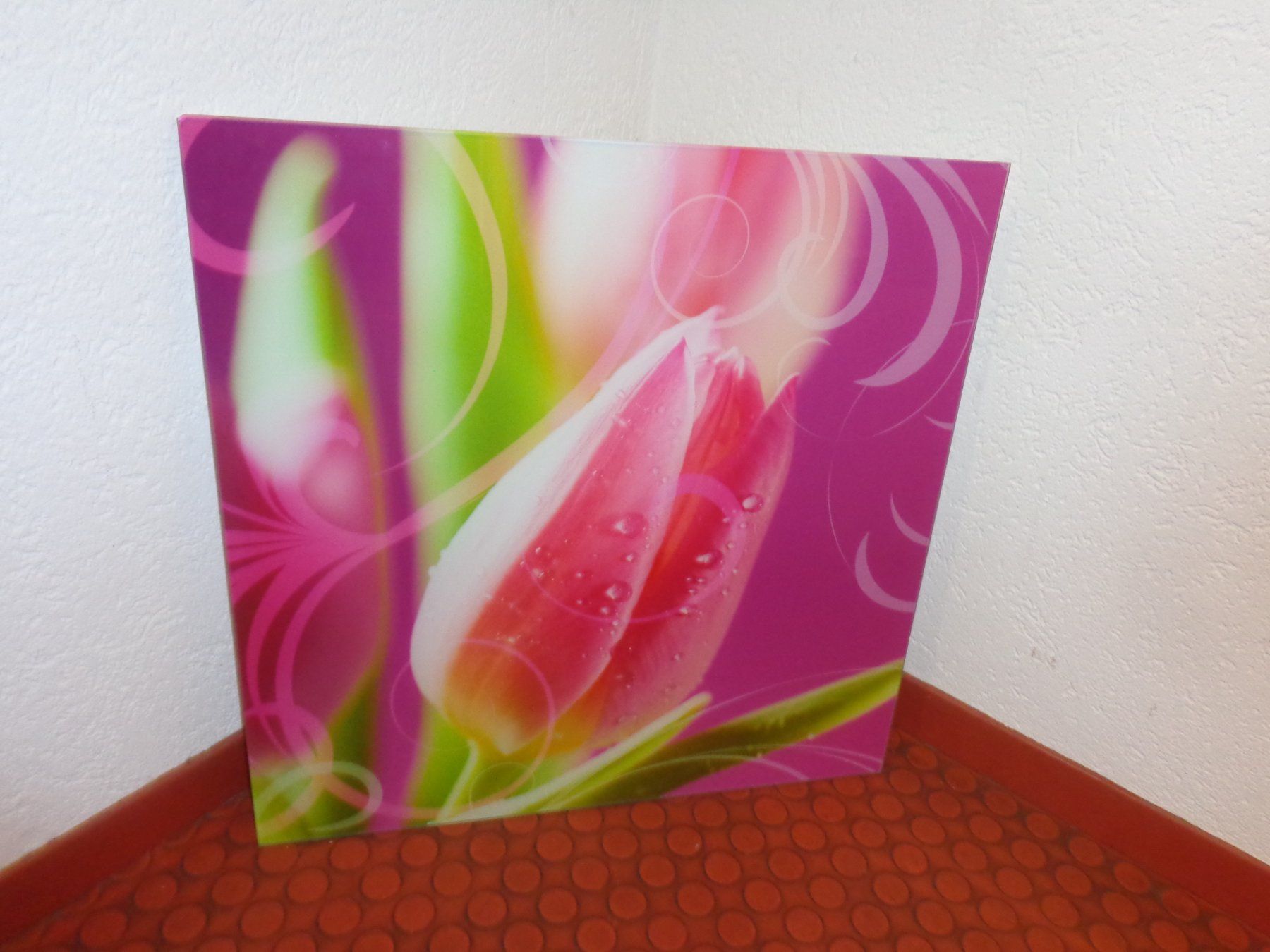 Foto & Immagini: Bild Glas Motiv Tulpe – Usato da Liestal venduto da Gecko16 5