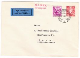 lettre de Basel BPA A35 pour Bern le 4.VI.37