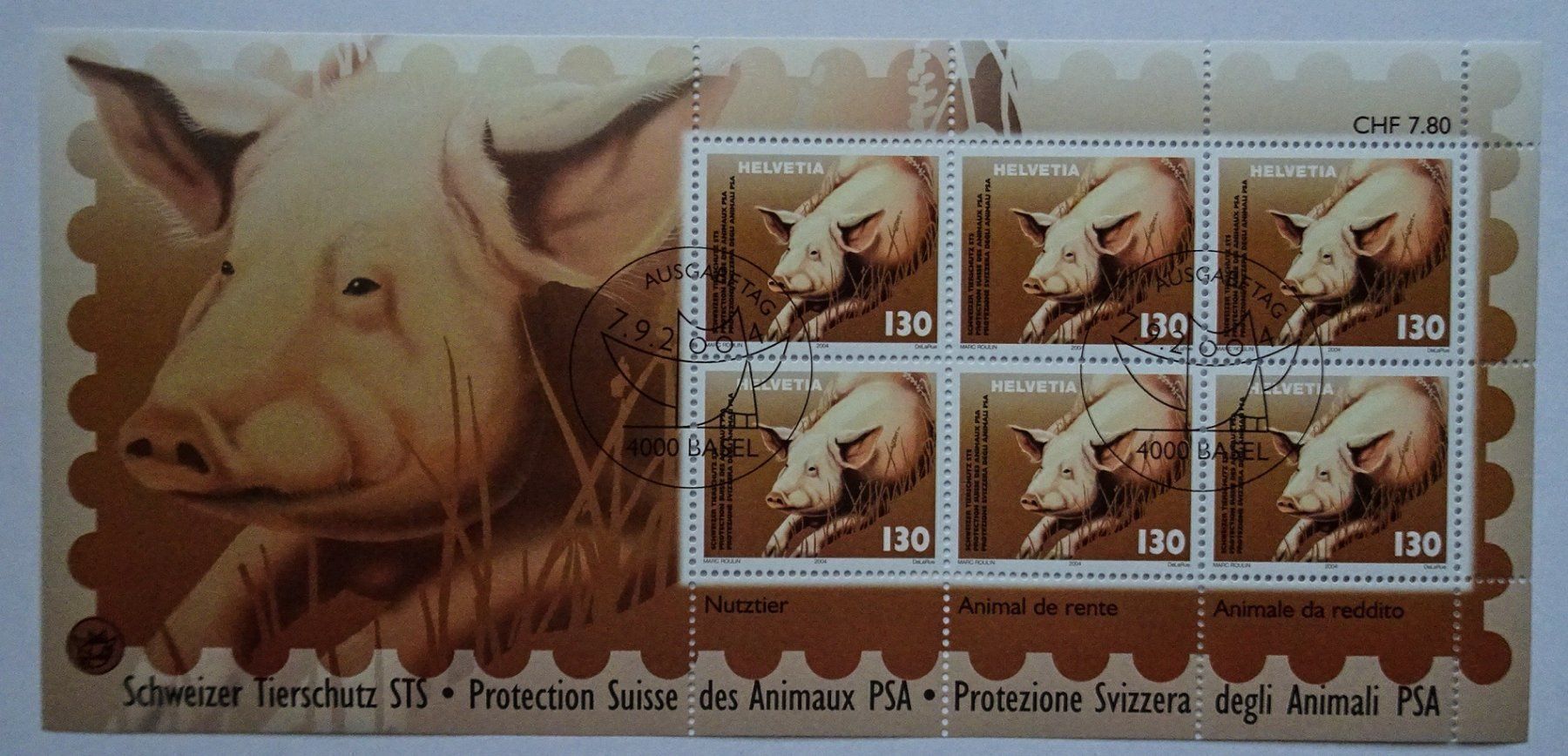 Tous les timbres: 2004 – Neuf (Voir description) à Aadorf par Chnorli-Furz