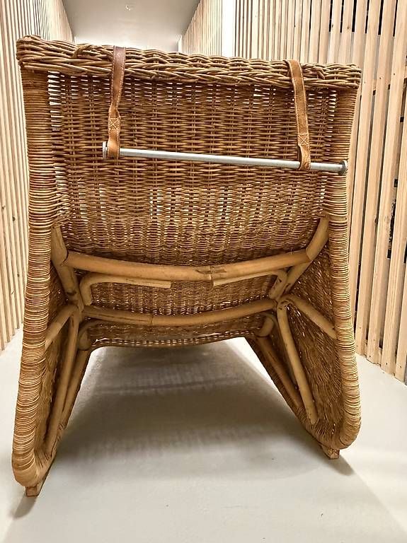Poltrone: Vintage Karlskrona Wicker Loungesessel – Usato da Lungern venduto da pas_25kg 3