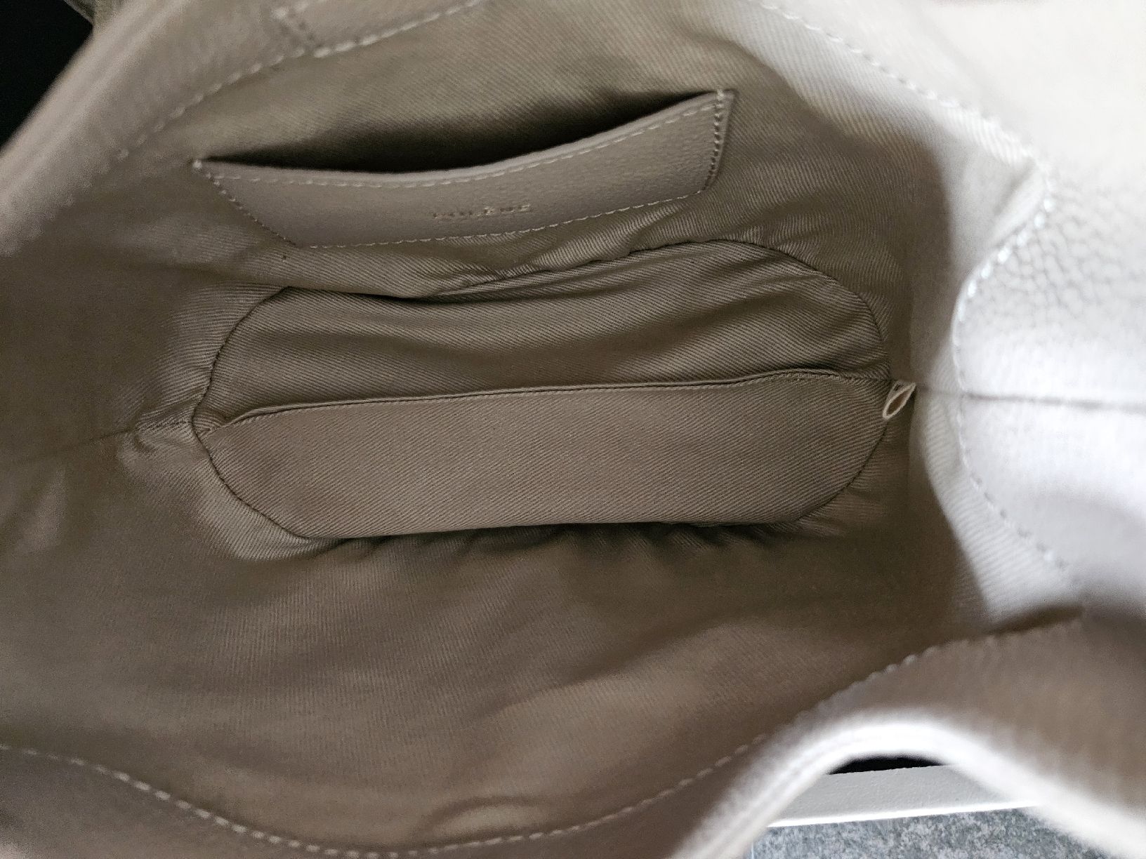 Polène Borse da donna: Polène- Sac Béri taupe grainé – Usato da Bussigny venduto da niwa_mikan 5