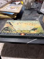 Altes Eisenbahn Spiel Jeu de chemin de fer historisch