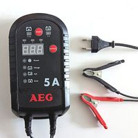 Ladegerät AEG Mikroprozessor LD 5.0 für 6 Volt und 12 Volt