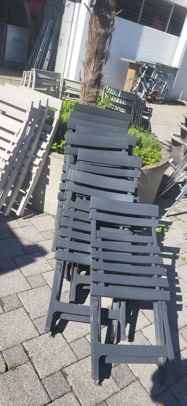 Chaises: Terassenstühle Kunststoff stabil Gastro – D'occasion à Rheineck par inf_kv7d 2