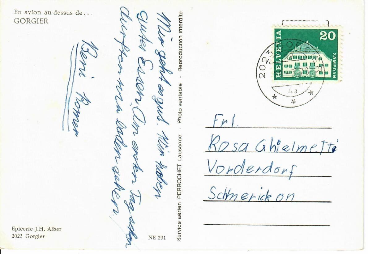 Cartes postales: Gorgier – D'occasion à Hochdorf par Ziegel-16 1