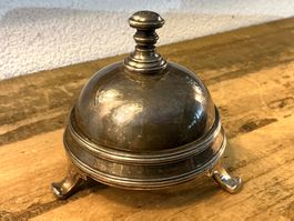 CHRISTOFLE FRANCE VINTAGE TISCHGLOCKE VERSILBERT PUNZE
