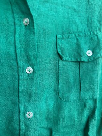 Chemise lin XS made in Italy Friedman