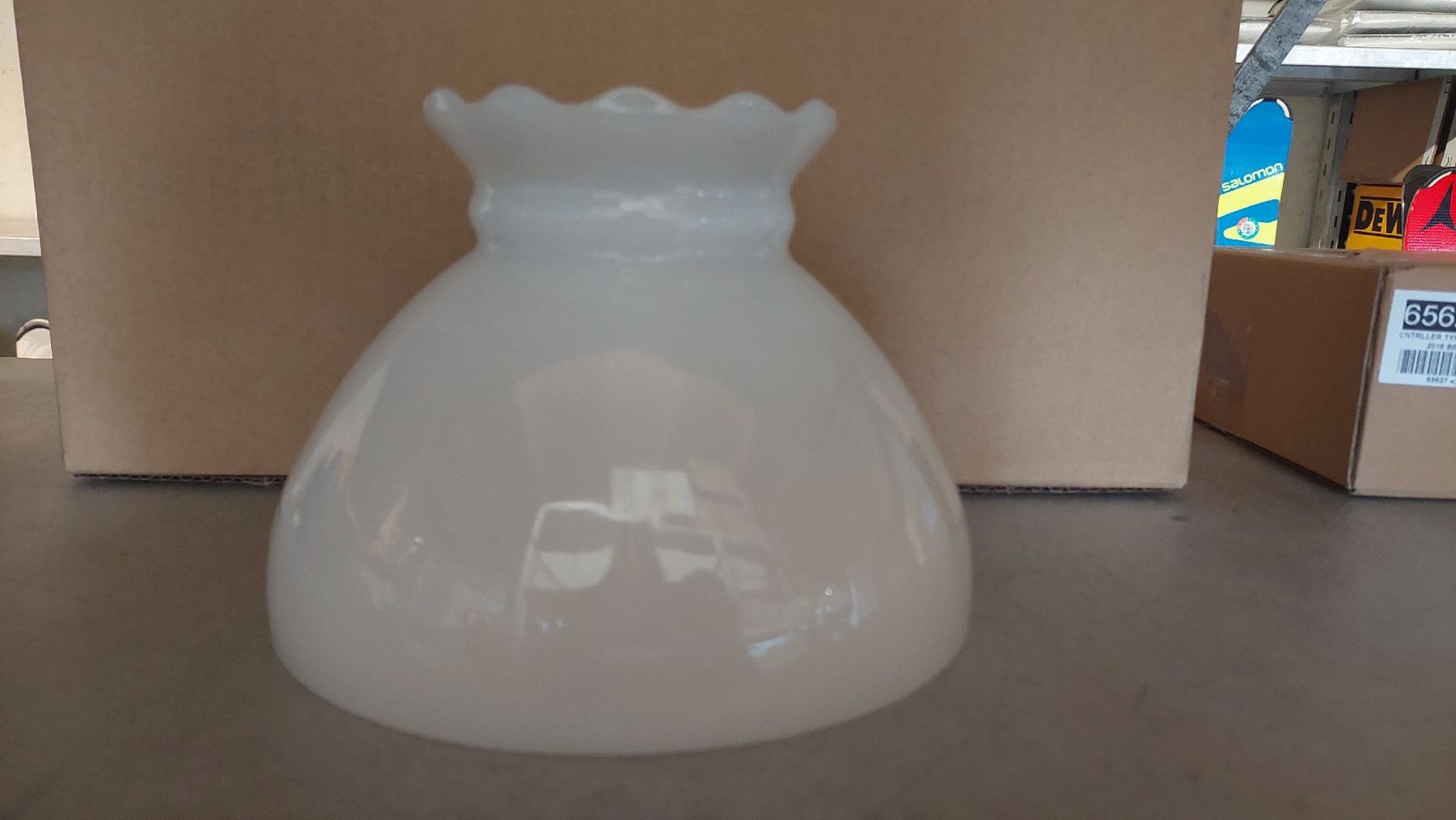 Lampenschirme: Lampenglas ca 14.5 hoch – Neu und originalverpackt aus Ruswil von kellerruswil