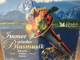 Blasmusik CD "Immer wieder" Märsche, Polkas, Walzer BOX