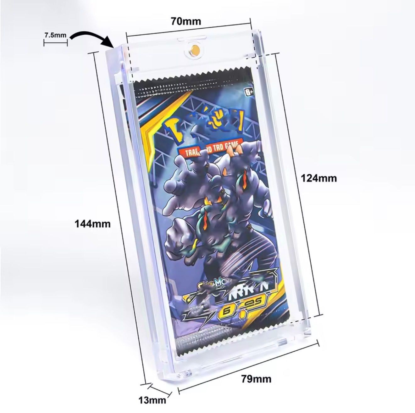 Pokémon Carte collezionabili: Pokemon Booster Pack Acrylic Magnetic Case – Nuovo e nell'imballaggio originale da Gandria venduto da PokeBrothersCH