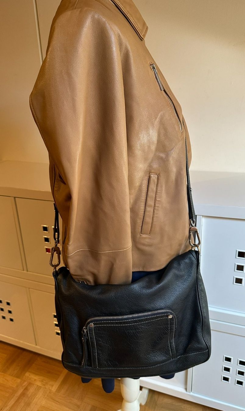 Longchamp Taschen für Damen: Sac cabas modulable LONGCHAMP cuir grainé noir – Gebraucht aus Bernex von euma1976 7