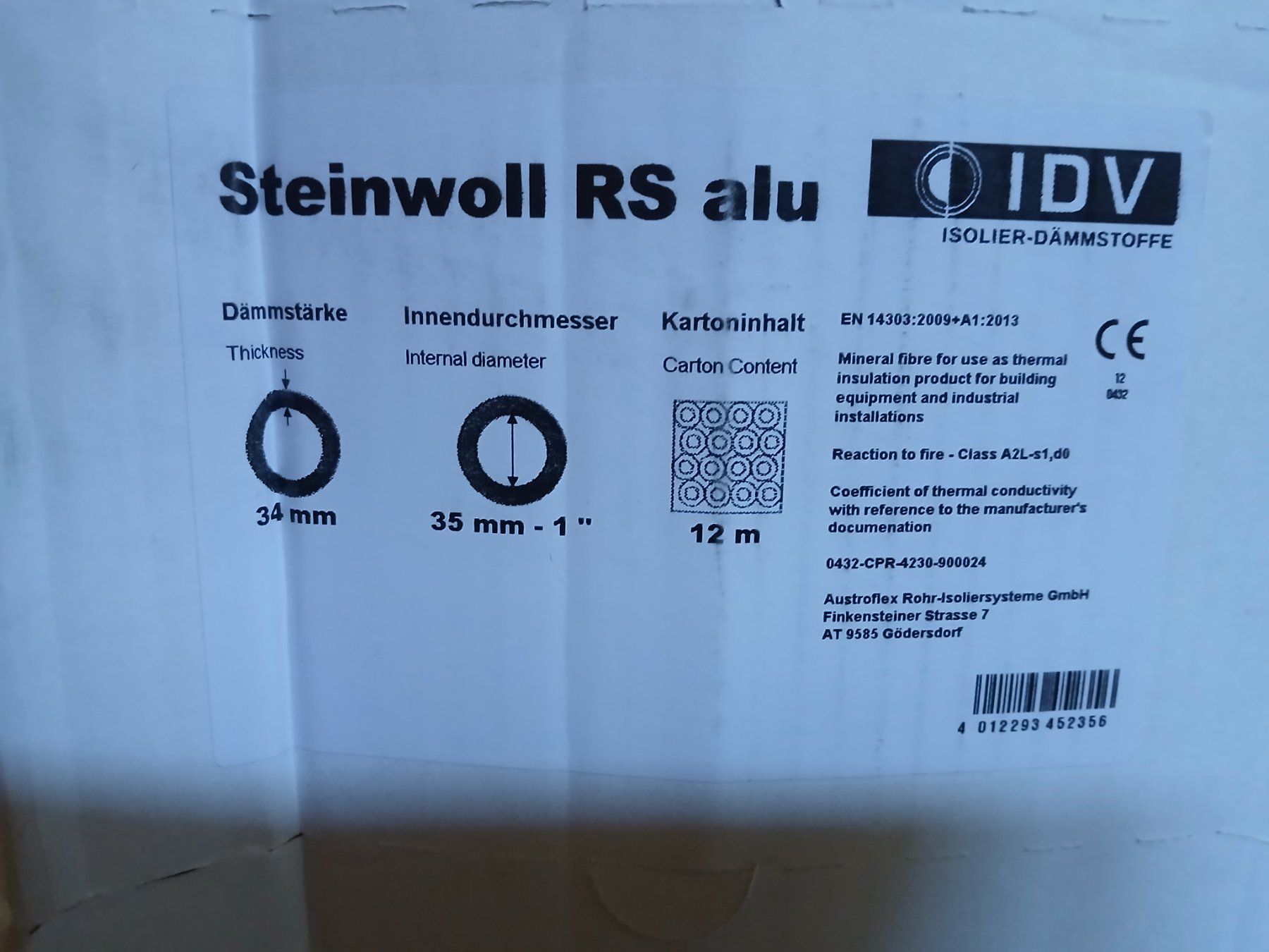 Materiale di riempimento: Rohrisolierung Restposten diverse Grössen – Nuovo (secondo la descrizione) da Schupfart venduto da unox64 2