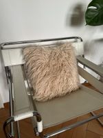 Fellkissen crème flauschig