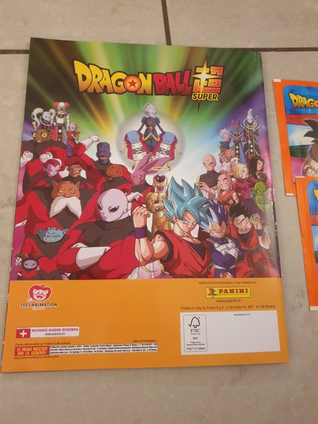 Panini Carte collezionabili: DRAGONBALL ALBUM + 5 Pack - PANINI – Usato da Spiegel b. Bern venduto da Natix 3