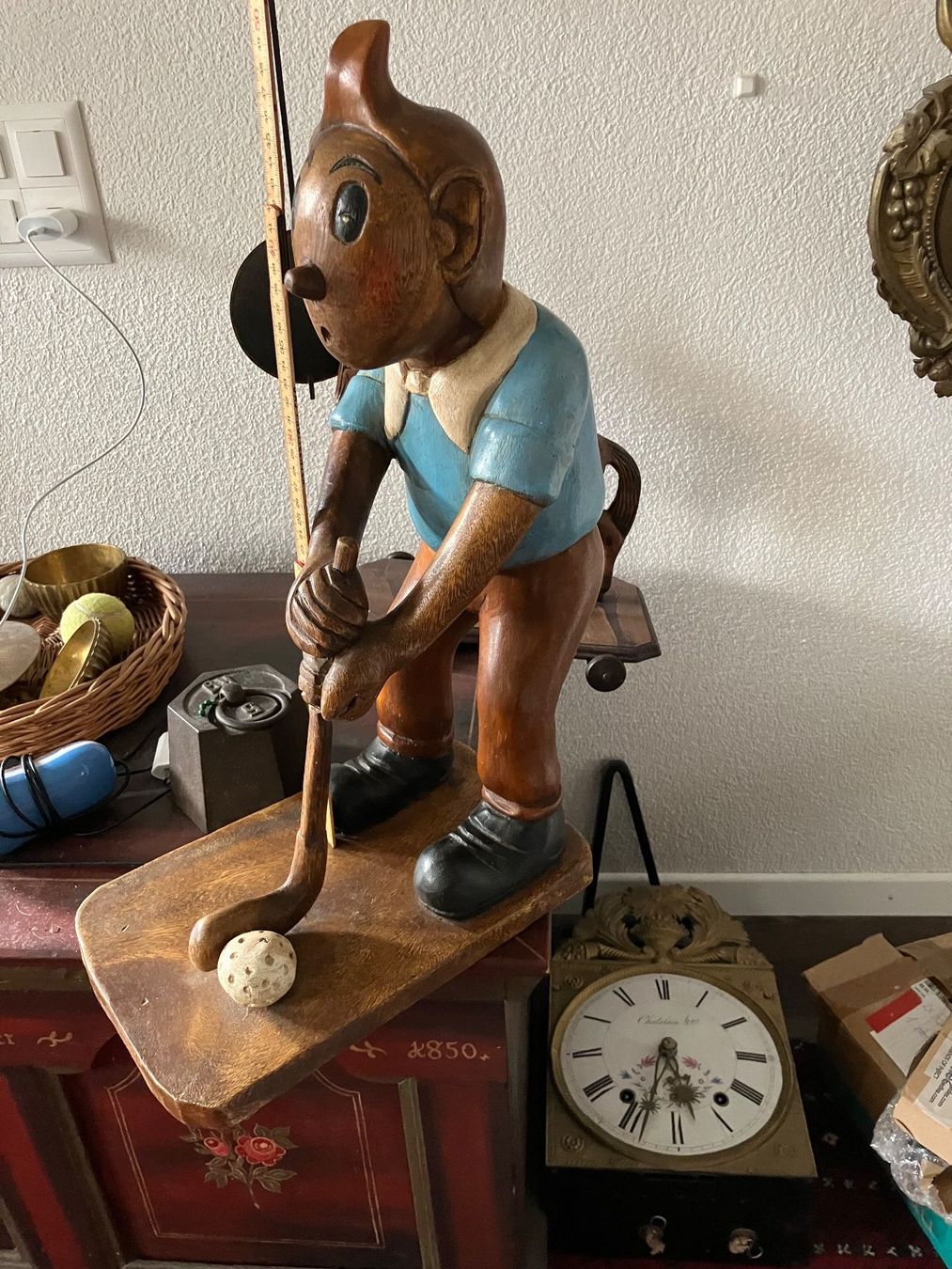 Statuette: Tintin Holzfigur – Usato da Zürich venduto da ylluw50 1