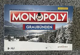 Monopoly Graubünden Brettspiel neuwertig