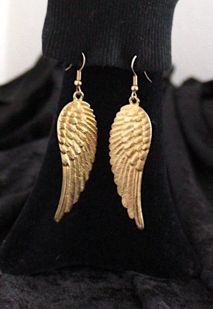 Orecchini pendenti & Orecchini a lobo: Angel Wing Ohrhänger, Länga ca. 7.5 cm – Usato da Locarno venduto da madame-tus-sauds 2