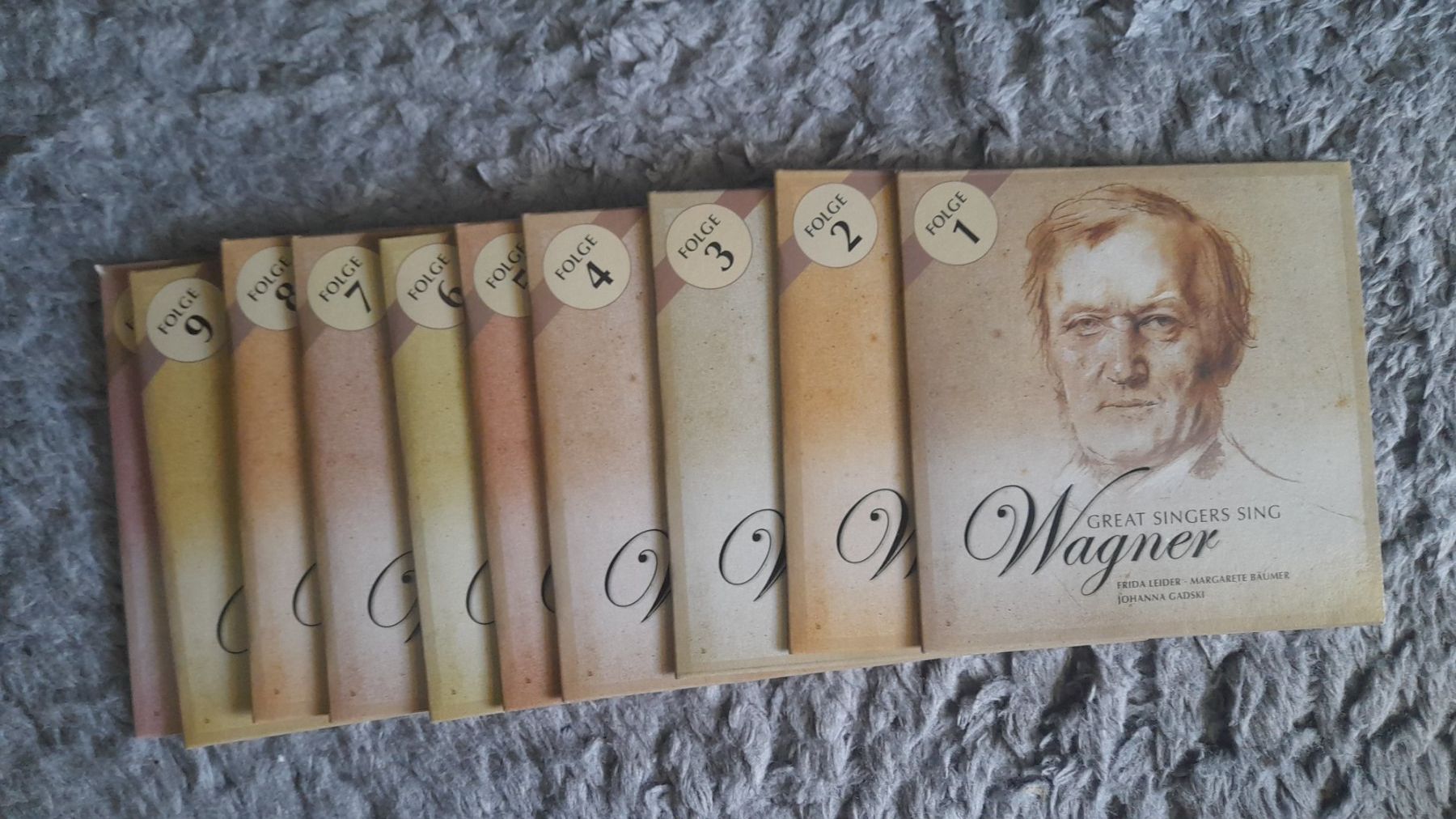 CD: WAGNER    GREAT SINGERS SING WAGNER   10 CD-SET – Usato da Wetzikon ZH venduto da Ramones01 2