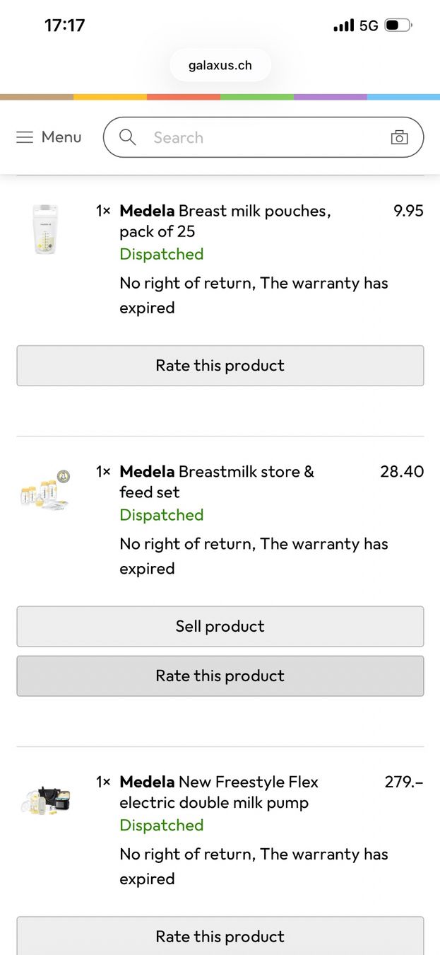 Medela Accessoires pour allaitement: Medela Freestyle Flex Set mit Fläschchen – D'occasion à Arni AG par sch_7rz9 6