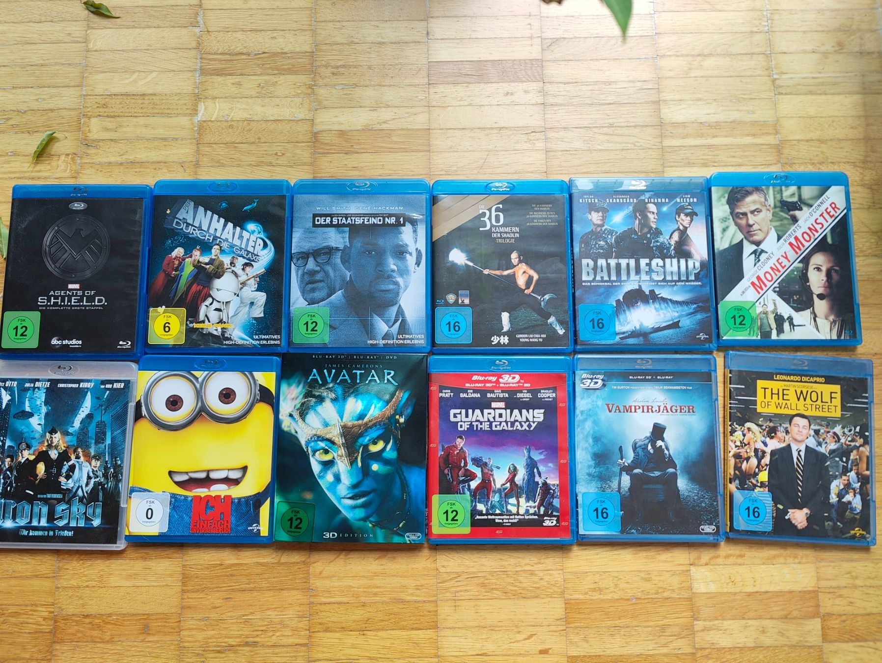 Alle DVDs: Blue Ray Filme, einige in 3D – Gebraucht aus Stäfa von TBStaefa