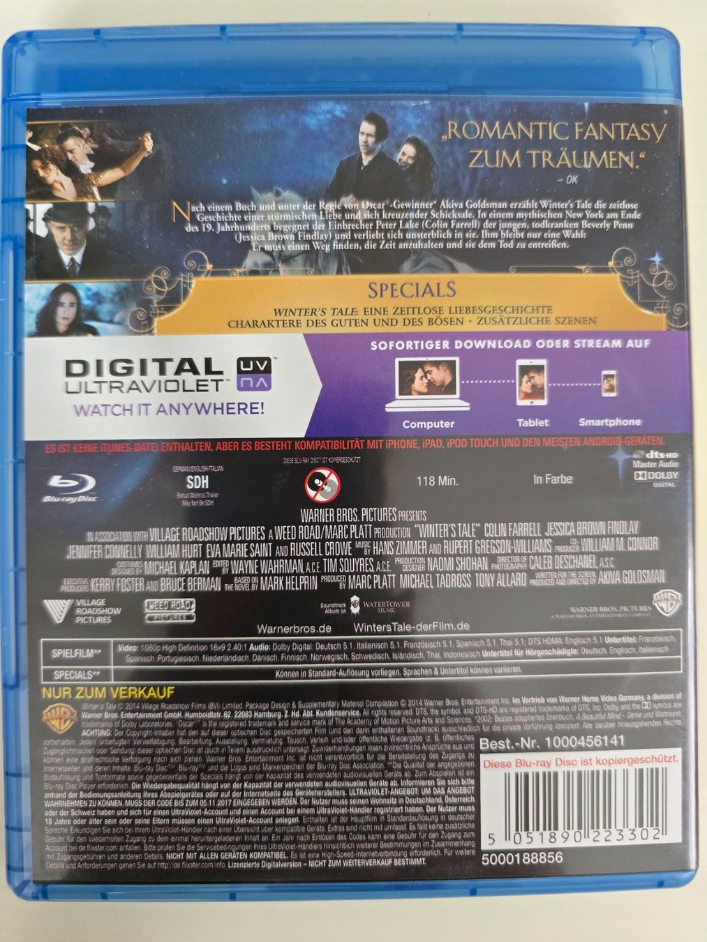 Tutti i DVDs: WINTER'S TALE – Usato da Buchrain venduto da reloca 1