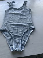 Badeanzug Neu Gr.152 Träger verstellbar hellblau