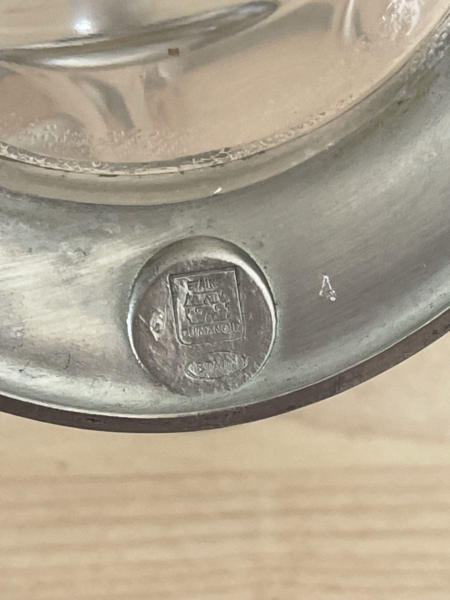 Caraffe: Karaffe Bossert Zinn Weindekanter – Usato da Basel venduto da Design-und-Allerlei 4