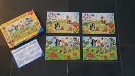 ++ RAVENSBURGER ++ Maulwurf ++ Puzzle 2 x 24 Teile / ab 4 J.